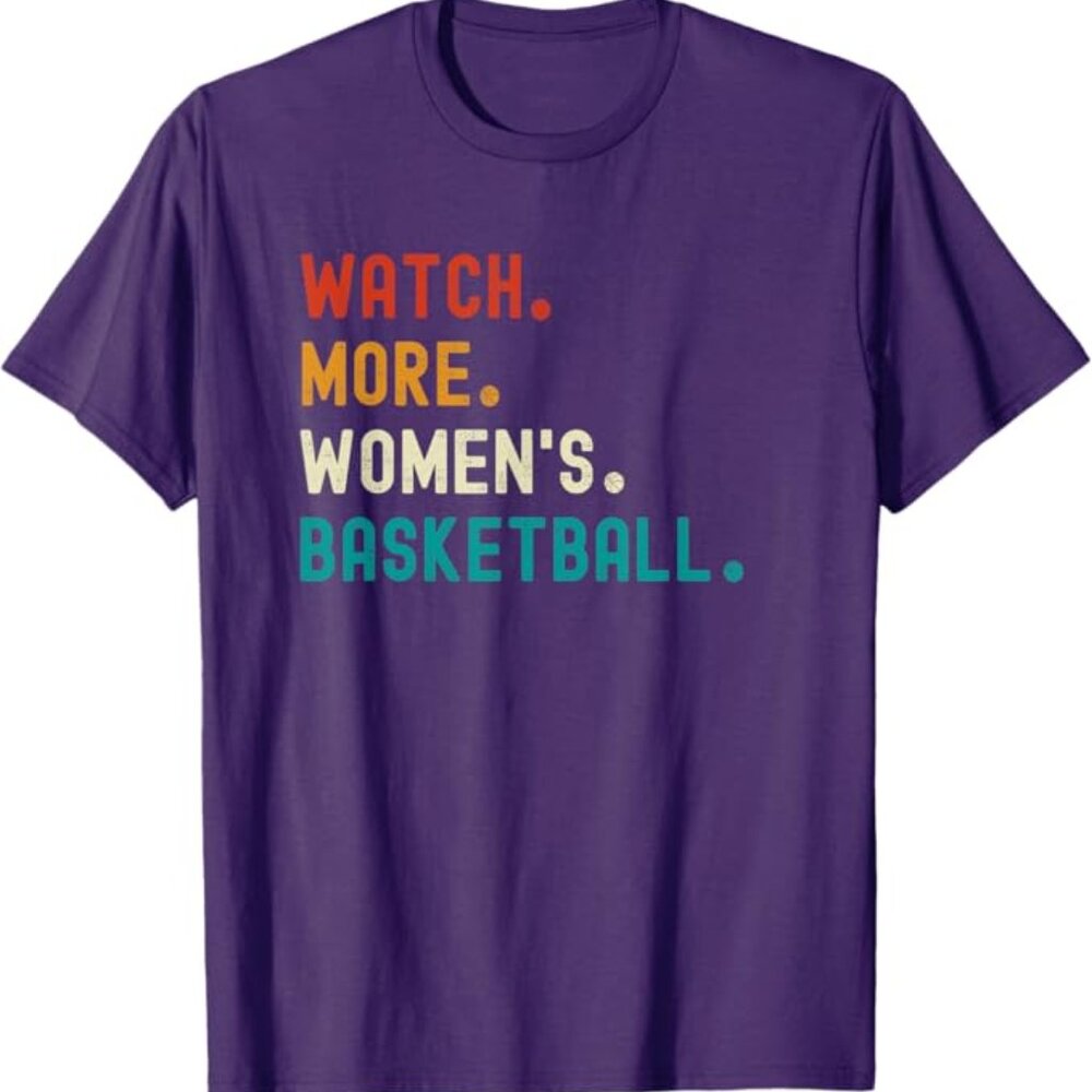 Watch More Women's Basketball tee, sz Large, WNBA - Picture 7 of 9
